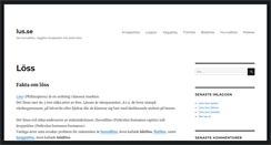 Desktop Screenshot of lus.se