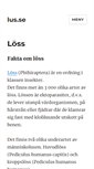 Mobile Screenshot of lus.se